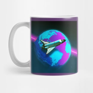 Space Shuttle in Orbit Mug